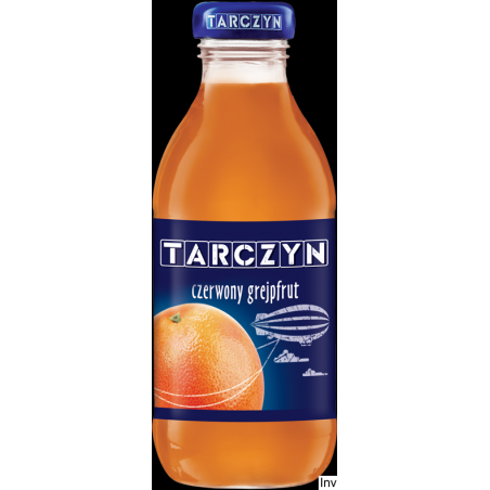 TARCZYN nektar CZERWONY GREJPFRUT 300ml butelka szkło - 1