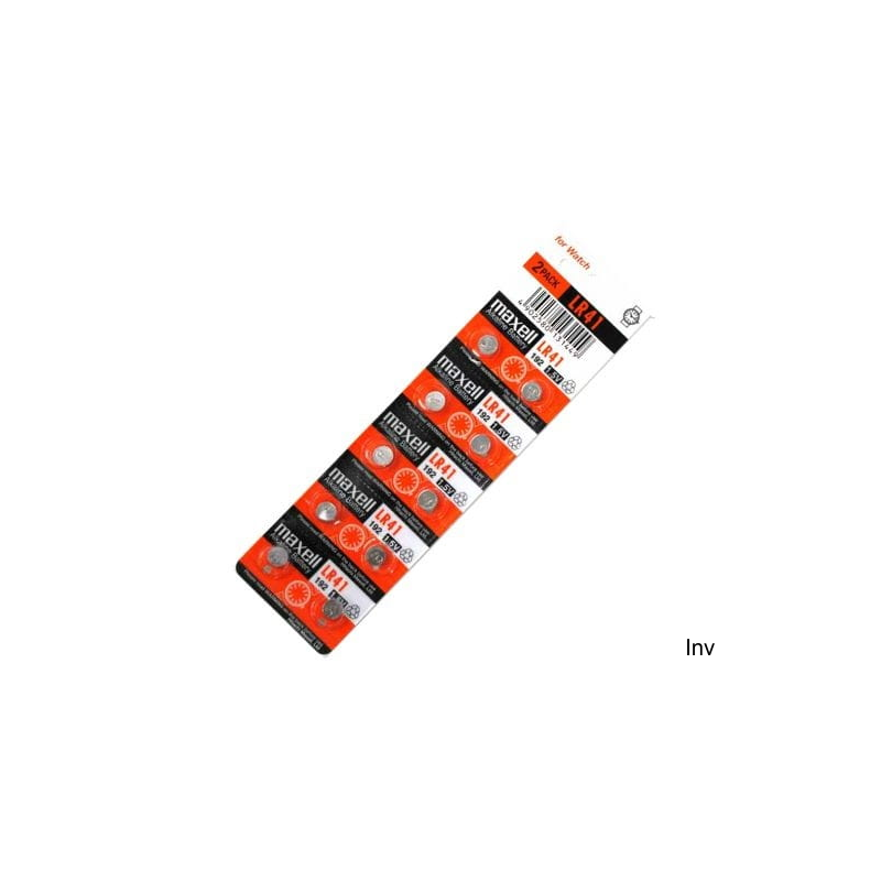 Bateria alkaliczna mini Maxell G3 / AG3 / L736 / 192 / LR41 10 sztuk