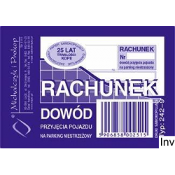 Rachunek dowód przyjęcia...