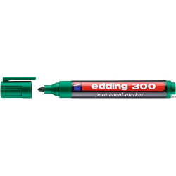 Edding Foliopis 300-4 zielony okrągła końcówka 1,5-3 mm, marker niezmywalny do różnych powierzchni