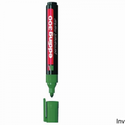 Edding Foliopis 300-4 zielony okrągła końcówka 1,5-3 mm, marker niezmywalny do różnych powierzchni