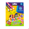 Flamastry okrągłe zapachowe JUMBO FUN FRUTOS 8 kolorów