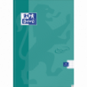 Brulion A5 96 kartek z marginesem Oxford TOUCH, twarda oprawa, czerwona spirala, mikroperforacja, aplikacja Scribzee