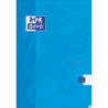 Brulion A5 96 kartek z marginesem Oxford TOUCH, twarda oprawa, czerwona spirala, mikroperforacja, aplikacja Scribzee