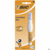 BIC Korektor w piórze 7ml z precyzyjną końcówką, szybkoschnący, niewidoczny na kserokopiach