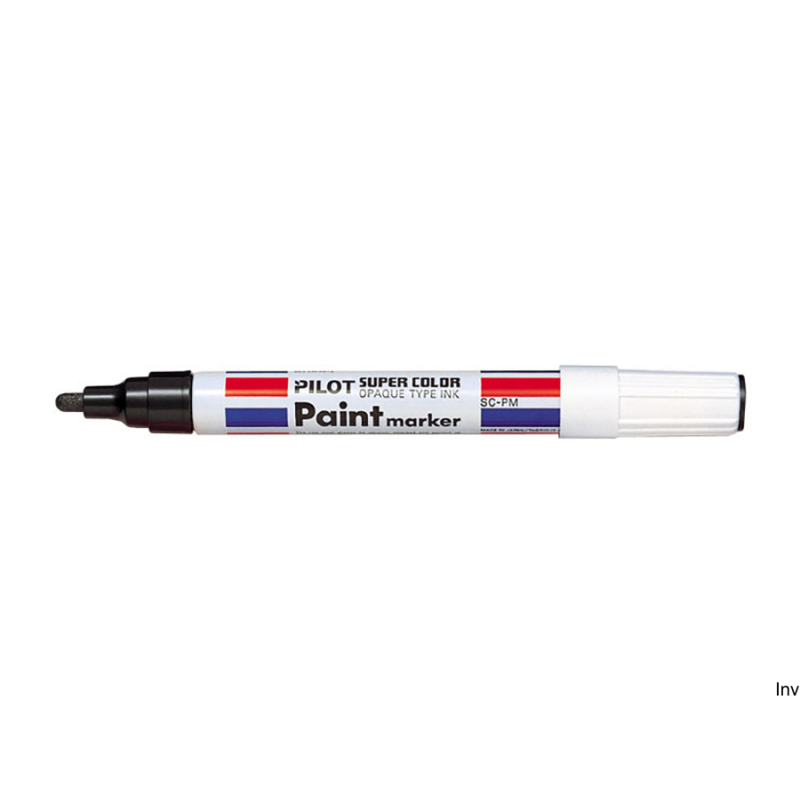 Marker olejowy Pilot czarny grubość M 4,5 mm, wodoodporny, szybkoschnący, 450 m linii pisania