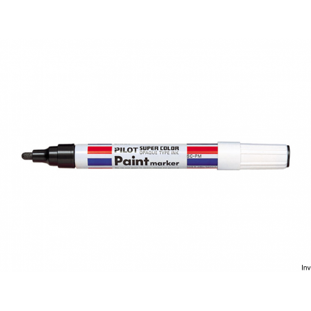 Marker olejowy Pilot czarny grubość M 4,5 mm, wodoodporny, szybkoschnący, 450 m linii pisania