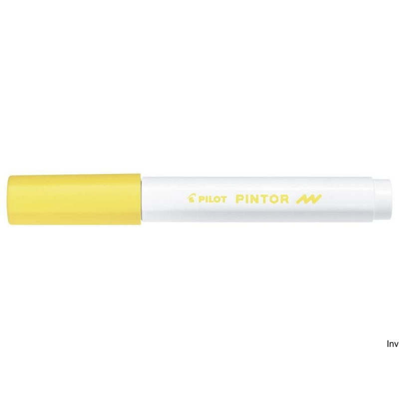 Marker Pilot PINTOR B żółty do dekoracji i personalizacji powierzchni