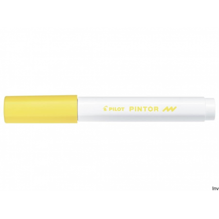Marker Pilot PINTOR B żółty do dekoracji i personalizacji powierzchni