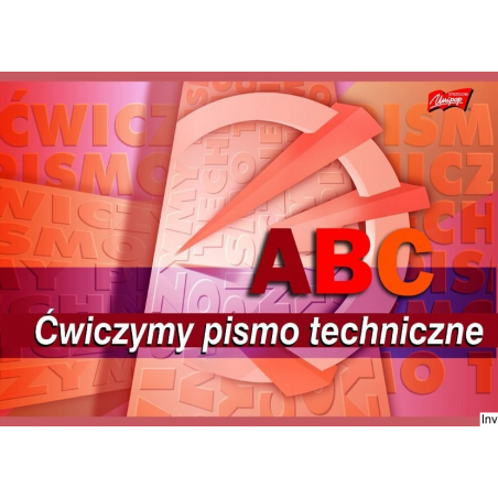 Blok pisma technicznego A4 6 kartek UNIPAP St.Majewski