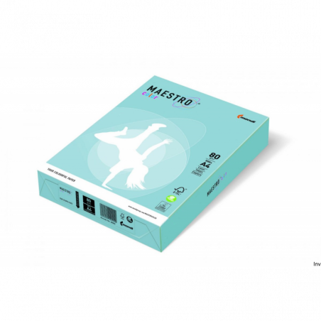Papier A4 160g błękit arktyczny Maestro Color pastel, 250 arkuszy