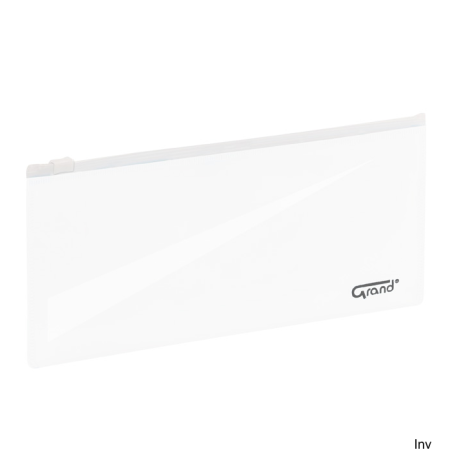 Teczka kopertowa z zamkiem strunowym DL biała 240 x 118 mm Grand