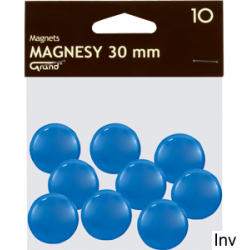Magnesy niebieskie 30 mm...
