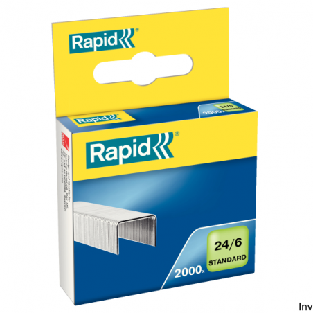 Zszywki Rapid Standard 24/6 2M, 2000 sztuk
