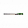 Długopis Penmate FLEXI zielony 0,7 mm z niklowo-srebrną końcówką, wodoodporny tusz, długość linii pisania 1500 m