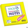 Bloczek samoprzylepny StickN 127x76 mm zielony neon 100 kartek