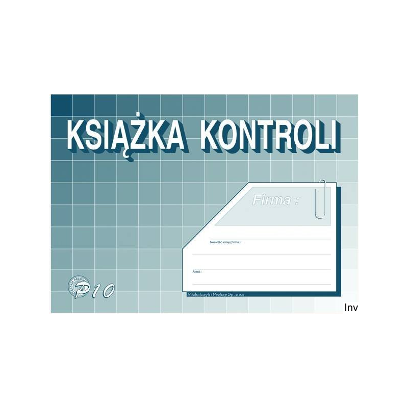 P10-U Książka kontroli A5 Michalczyk i Prokop