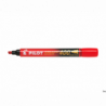 Marker permanentny czerwony Pilot SCA-400, 4 mm, wodoodporny, fibrowa końcówka