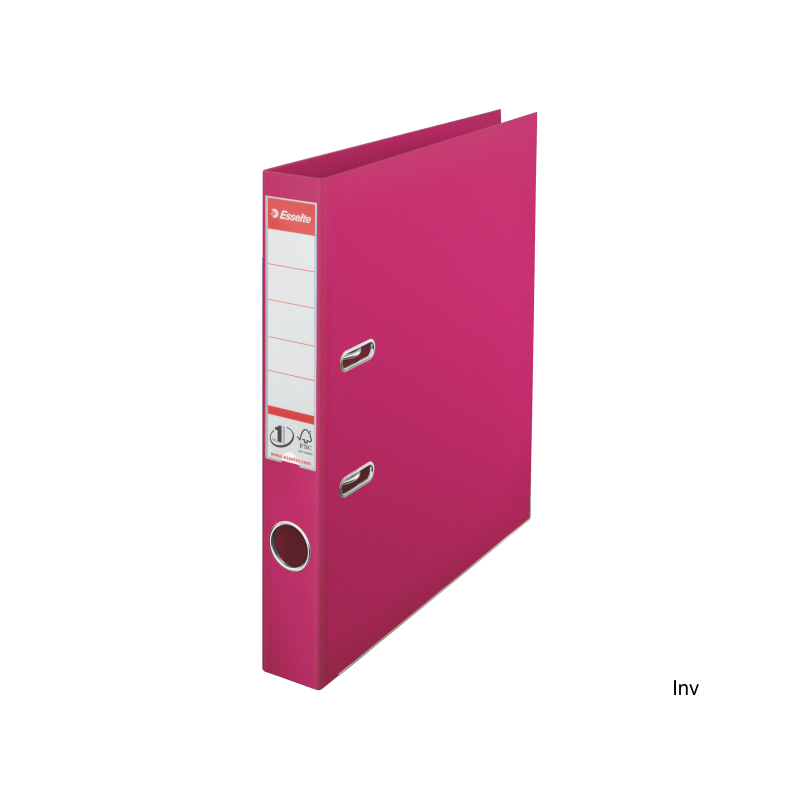 Segregator Esselte A4 50mm z mechanizmem No. 1 fuksja 811413