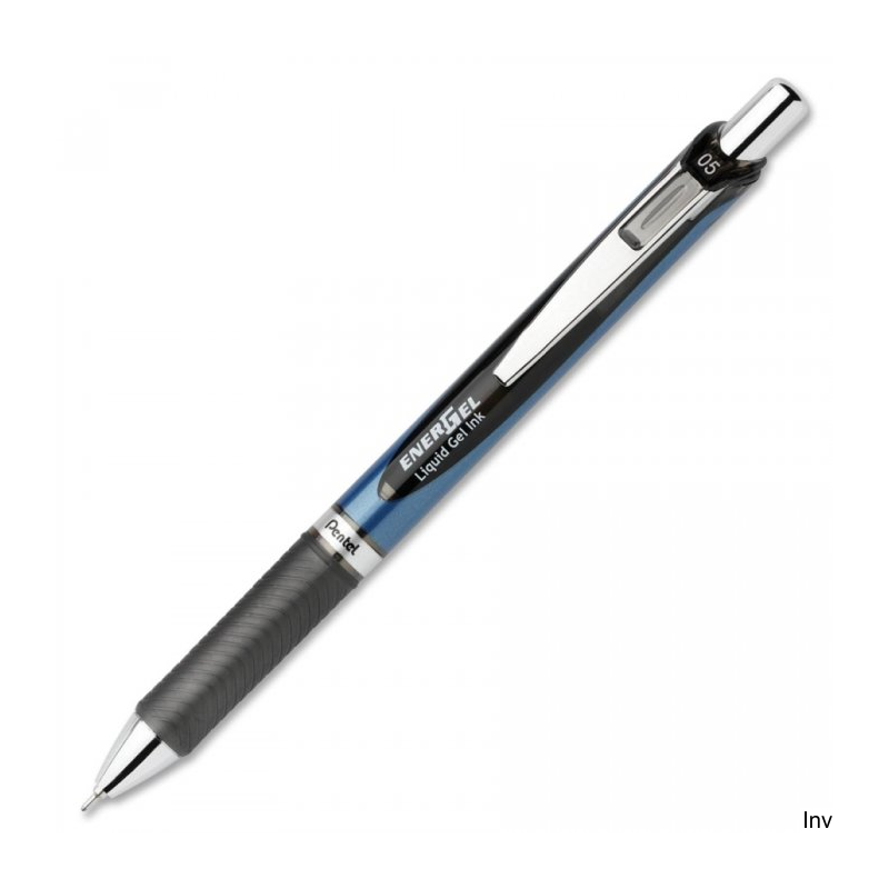 Cienkopis kulkowy 0,5 mm czarny Pentel EnerGel BLN75-A z szybkoschnącym tuszem żelowym