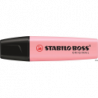 Zakreślacz STABILO BOSS pastelowy różowy 70/129, fluorescencyjny, szerokość linii 2-5 mm
