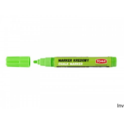 Marker kredowy zielony 4,5 mm 8 g Toma TO-292 do tablic i szkła