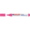 Edding Marker do tkanin różowy fluorescencyjny 3 mm okrągła końcówka 4500/069/RF