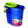 Wiadro z wyciskaczem 14L premium niebieskie PB-2350 STELLA - 1