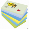 Post-It 3M Bloczek samoprzylepny 127x76mm, 6x100 sztuk, paleta marzycielska, gramatura 70-72g