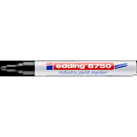 Marker Edding 8750 czarny permanentny do oznaczania różnych powierzchni