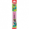 Linijka giętka 20 cm Maped TWIST"N FLEX, niełamliwa, z skalą, kolory: niebieski, zielony, różowy, 1 sztuka