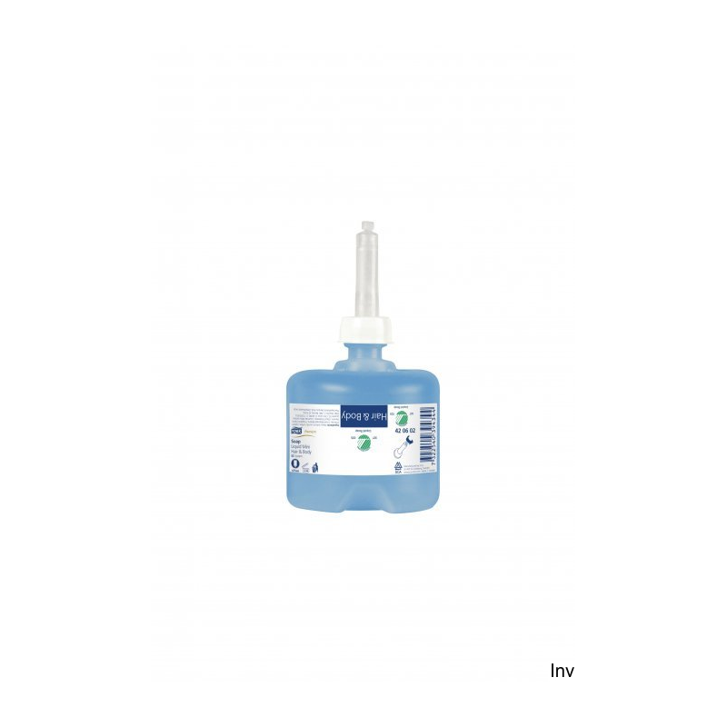 Mydło w płynie Tork Premium 475 ml do ciała i włosów, lekko perfumowane, system S2