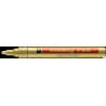 Marker lakierowy Edding 750 złoty 2-4 mm wodoodporny, szybkoschnący, do oznaczania różnych powierzchni