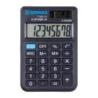 Kalkulator kieszonkowy DONAU TECH, CI-SLD100NR, 8-cyfr. wyświetlacz, wym. 90x60x11 mm, czarny