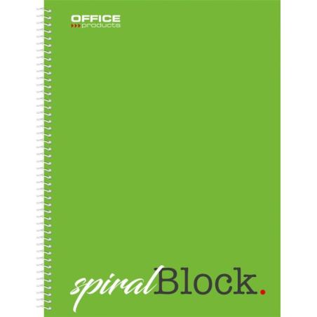 PAKIET Kołonotatnik OFFICE PRODUCTS, A4, w kratkę, 80 kart., 70gsm