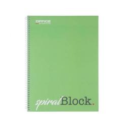 PAKIET Kołonotatnik OFFICE PRODUCTS, A4, w kratkę, 80 kart., 70gsm