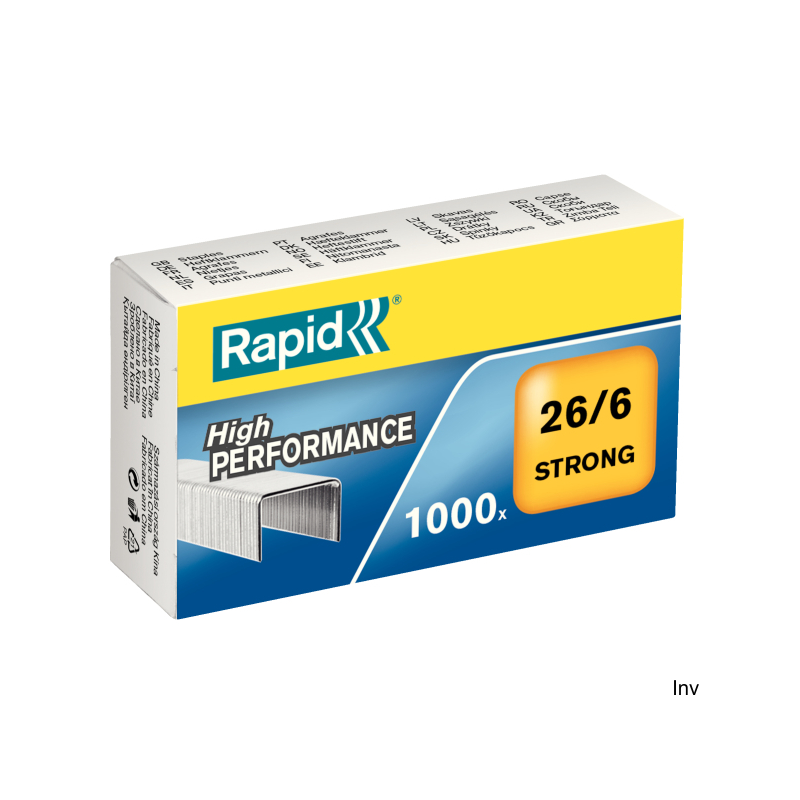 Zszywki Rapid Strong 26/6 1000 sztuk