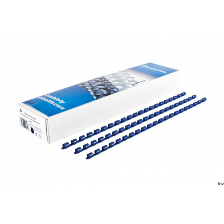 Grzbiety do bindowania Dotts 10 mm niebieskie (100 sztuk)