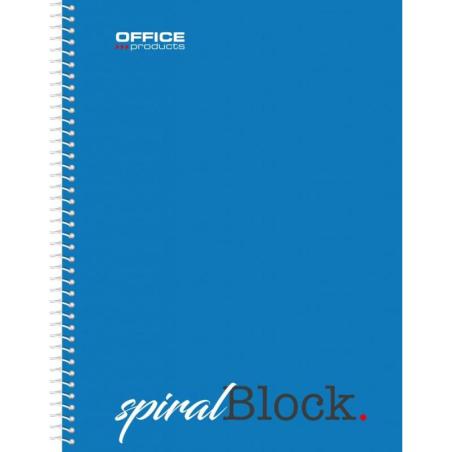 PAKIET Kołonotatnik OFFICE PRODUCTS, A5, w kratkę, 80 kart., 70gsm
