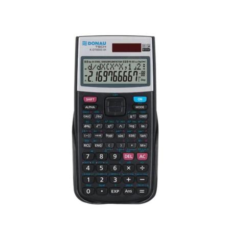Kalkulator naukowy DONAU TECH, 401 funkcji, 164x84x19 mm, czarny