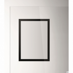 Ramka plakatowa DURAFRAME SUN A4 czarna magnetyczna do prezentacji informacji na powierzchniach szklanych DURABLE