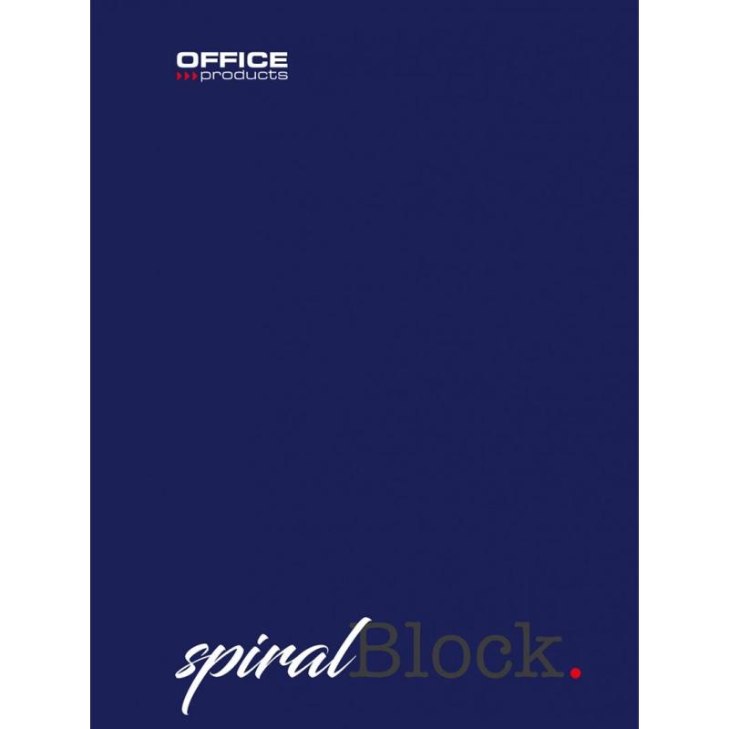 PAKIET Kołonotatnik OFFICE PRODUCTS, A5, w linie, 80 kart., 70gsm, granatowy