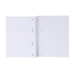 PAKIET Kołonotatnik OFFICE PRODUCTS, A5, w linie, 80 kart., 70gsm, granatowy