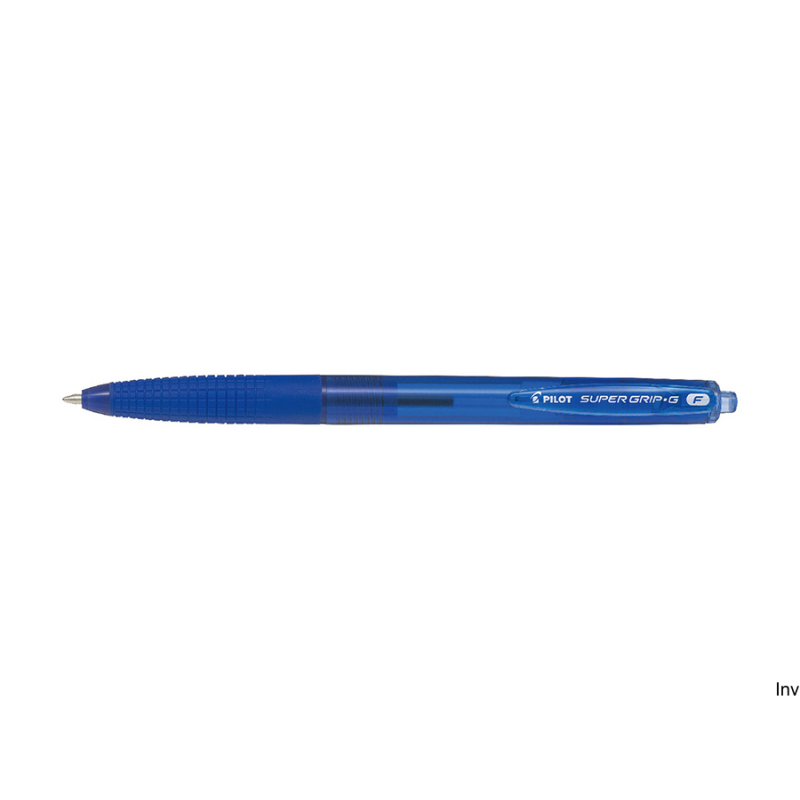 Długopis olejowy automatyczny Pilot Super Grip niebieski z wymiennym wkładem 0,22 mm