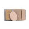 Świeca sojowa DONAU HOME, w szarym szkle, drewniana pokrywa i knot, Citrus Glow, 200g