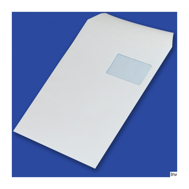 Koperty C4 NC białe z oknem 55x90 mm samoklejące 90 g, opakowanie 250 sztuk