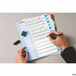 Przekładki kartonowe MYLAR A4 Maxi 1-12 Esselte