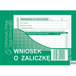 408-5 Wniosek o zaliczkę...