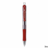 Długopis żelowy Uni UMN-152 czerwony, wymienny wkład, wodoodporny tusz, 0,5 mm