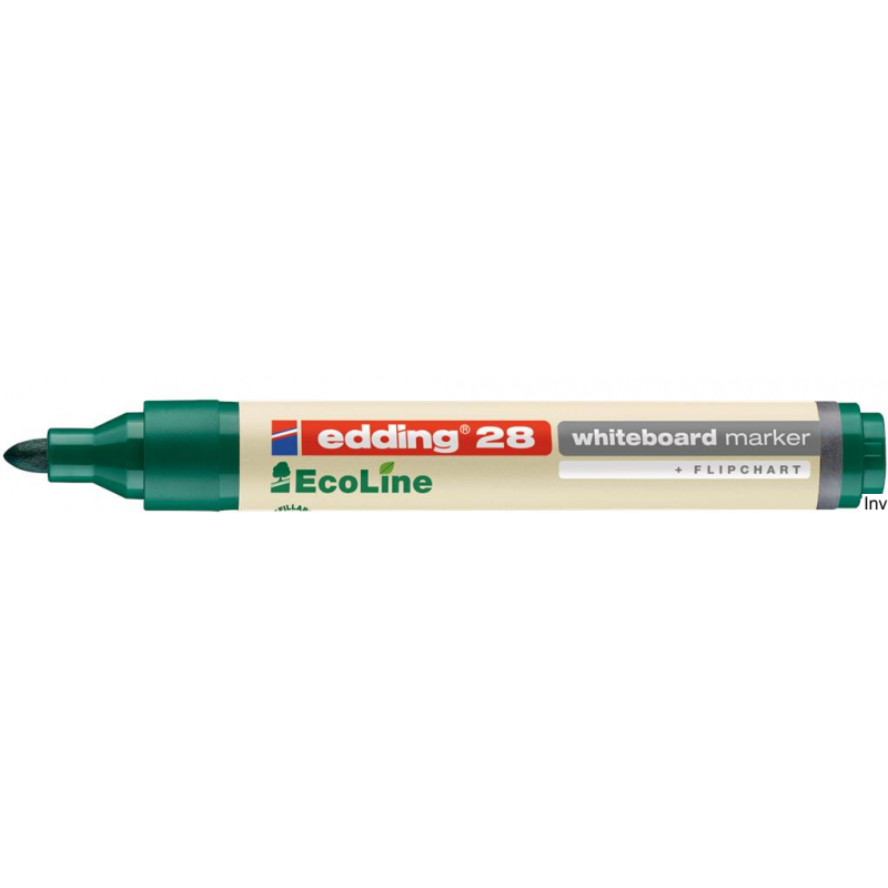 Edding ekologiczny marker do tablic suchościeralnych zielony okrągła końcówka 1,5-3 mm